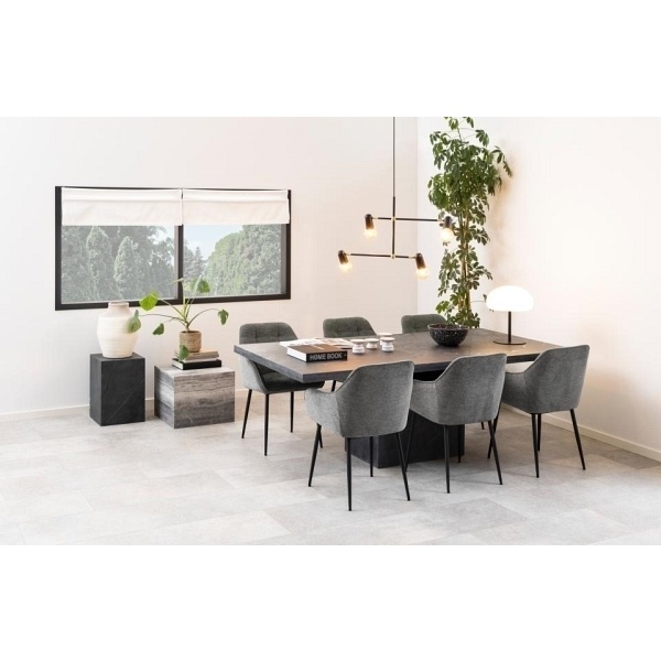 Krzesło Brooke antracytowe - ACTONA